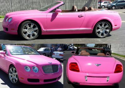 La Wraps Pink Bentley Wrap 3m
