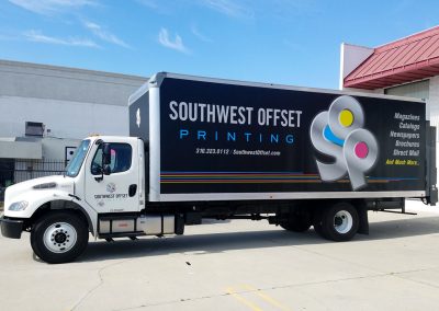 La Wraps Southwest Offset Delivery Box Truck Wrap 1