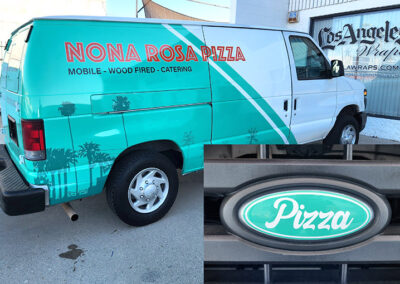 la-wraps-nona-rosa-pizza-ford-E150-van-wrap-oc